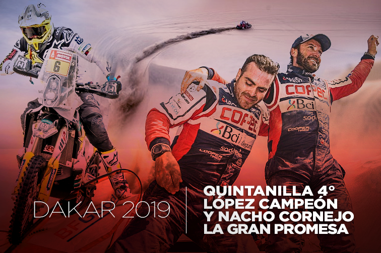 Price campeón en motos, Quintanilla en 4to lugar, un Chaleco López vencedor en SxS y Cornejo como la gran promesa, así terminó el Rally Dakar 2019